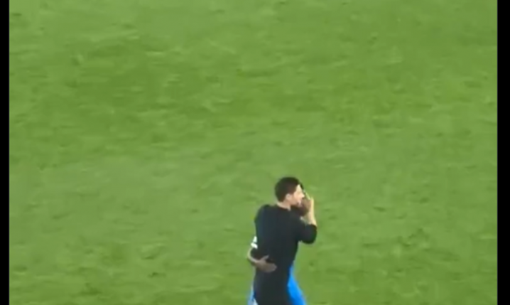 Kylian Mbappe i Xabi Alonso zaraz po meczu z Olympiakosem! <3